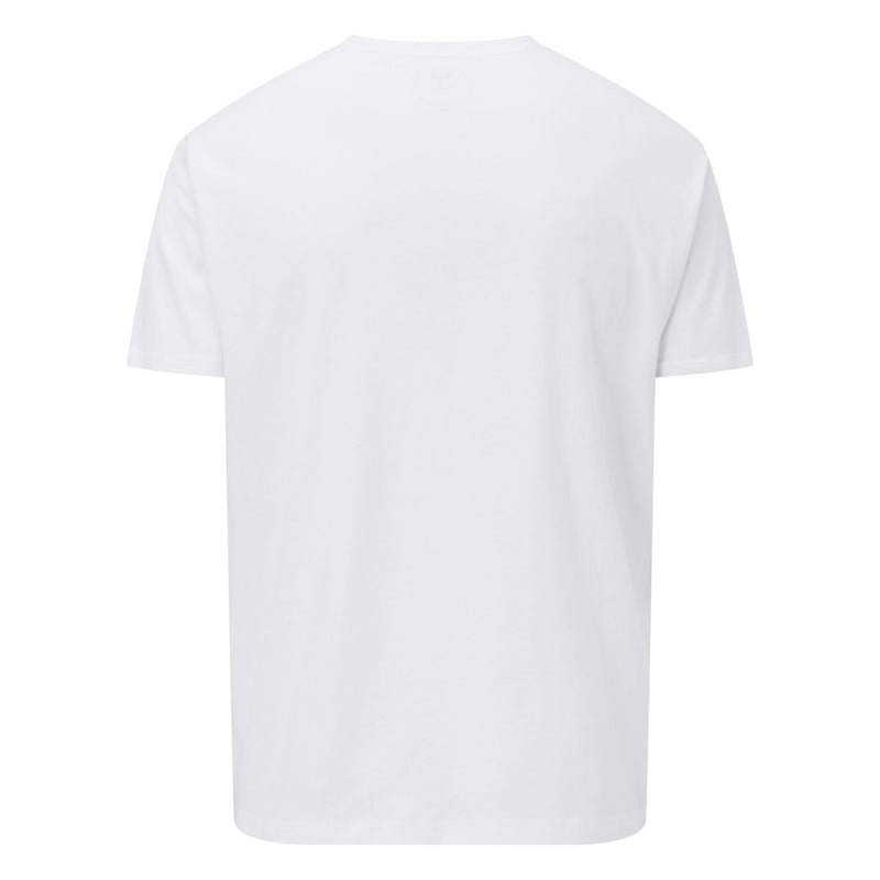 Black & White Lion Head Logo Graphic T-Shirt