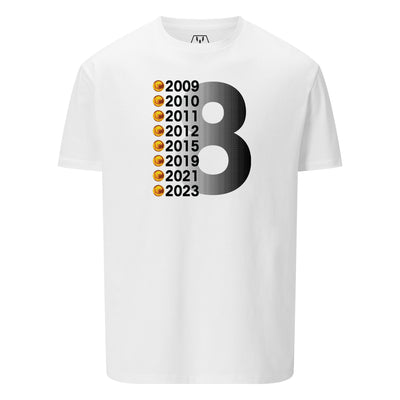 8 Ballon D'Or Years T-shirt