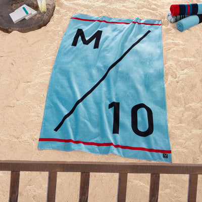 Messi M/10 Beach Towel
