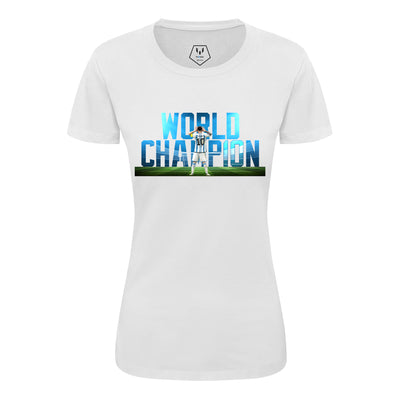 Camiseta de Mujer Campeón del Mundo en Miami
