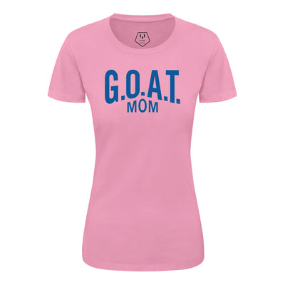 MAMÁ G.O.A.T. Camiseta Stencil de Mujer