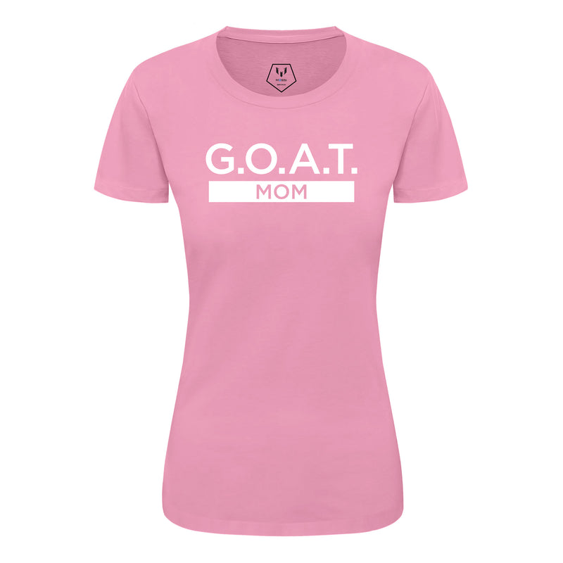 G.O.A.T. MOM Stencil Women`s T-shirt