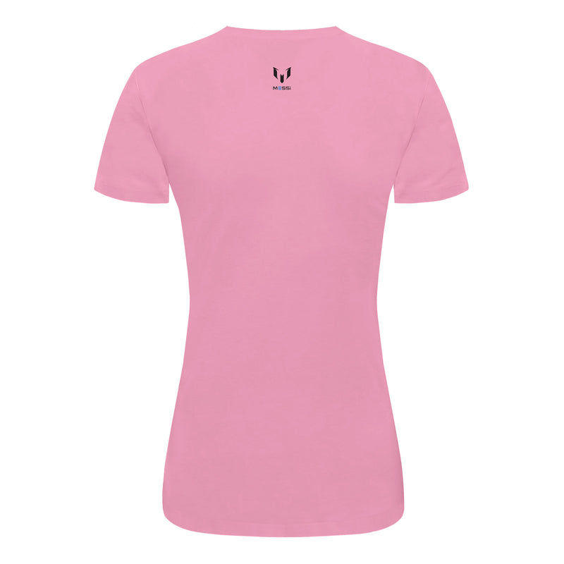Camiseta de Mujer El Efecto Messi Rosa
