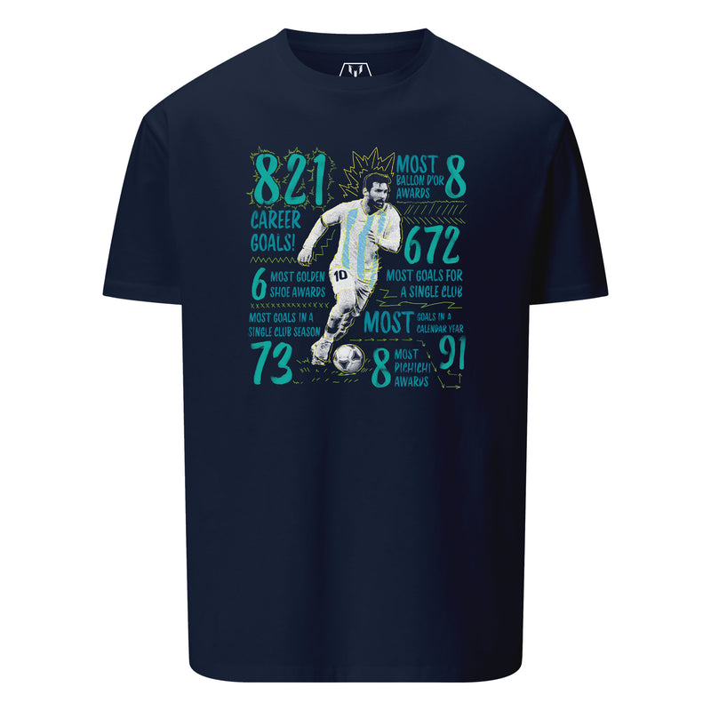 Messi 800 Goals Graphic T-Shirt