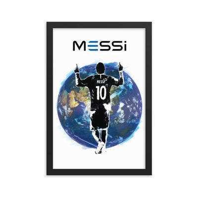 World Messi Kid's Framed Poster