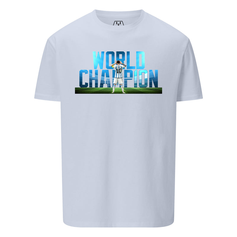 Camiseta gráfica Messi Campeón del Mundo