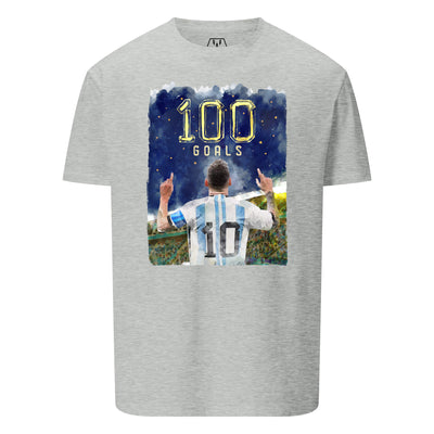 Camiseta gráfica 100 goles de Argentina