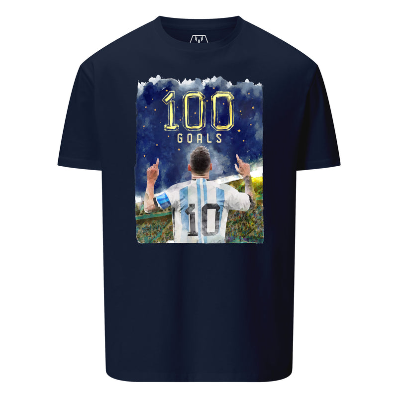Camiseta gráfica 100 Goles de Argentina