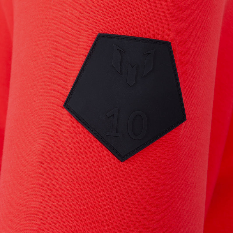 Messi Signature Cuff Track Jacket - Logo Red