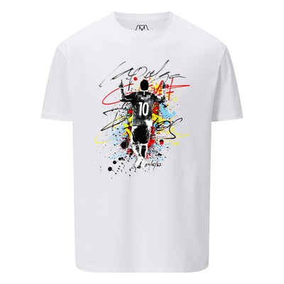 Camiseta gráfica Messi La Pulga Paint Splash