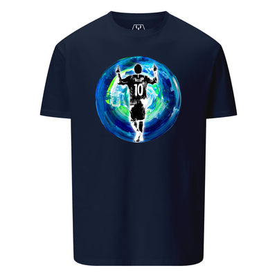 Camiseta Messi Silueta Tierra