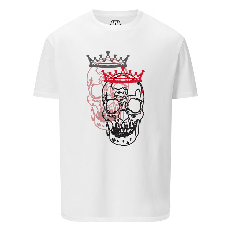 Double Skull Crown T-Shirt - White - US/CA