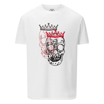 Double Skull Crown T-Shirt - White
