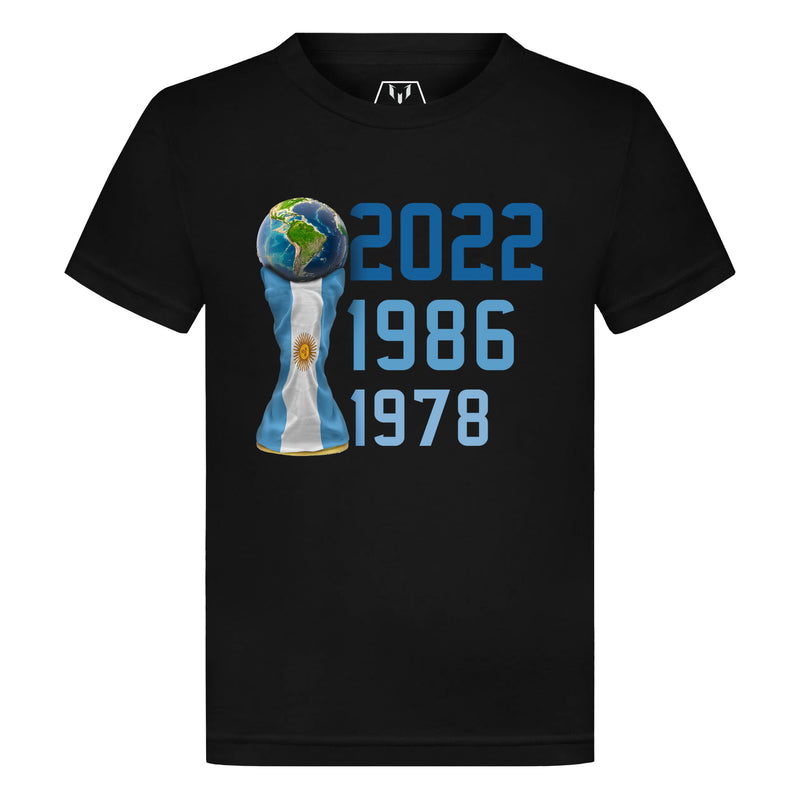 Camiseta gráfica de los Campeones del Mundo