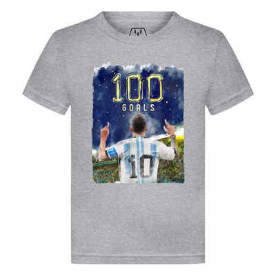 Camiseta gráfica 100 Goles de Argentina para Niños