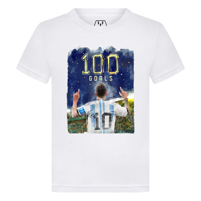 Camiseta gráfica 100 Goles de Argentina para Niños