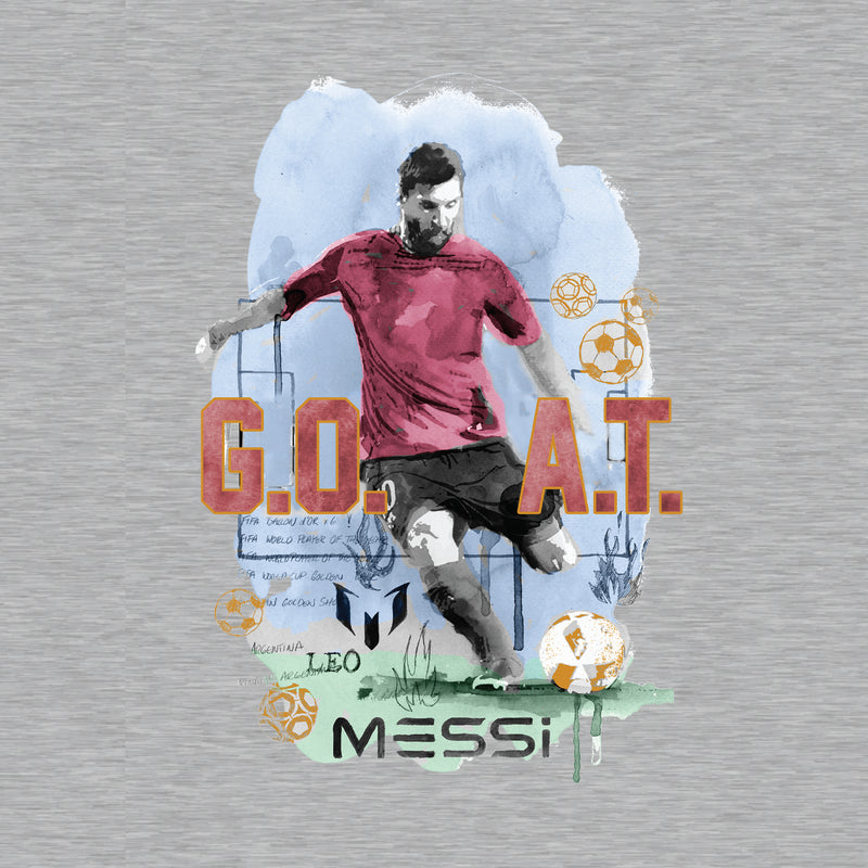 Camiseta Estampada Messi GOAT para Niños