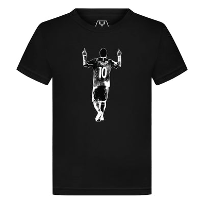 Messi Silhouette Kid's Graphic T-Shirt