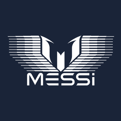Messi Gradation Logo Kid's Graphic T-Shirt