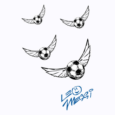 Flying Soccer Ball Women's Graphic T-Shirt