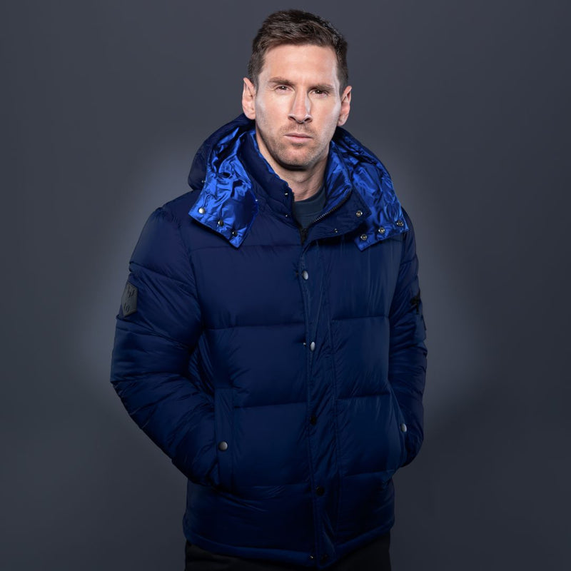 Messi Legend Jacket - Navy with Blue Hood